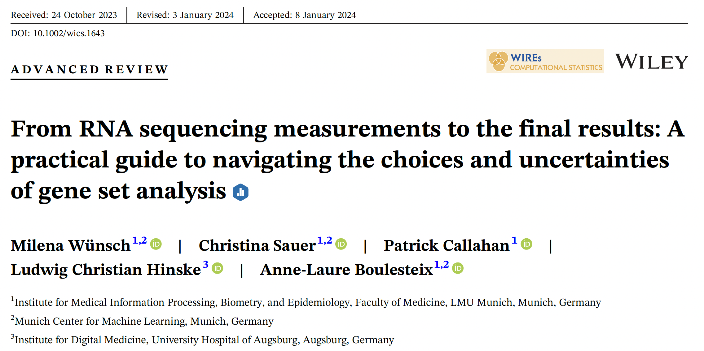 From RNA sequencing measurements to the final results: A practical guide to navigating the choices and uncertainties of gene set analysis